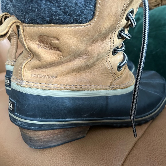 Sorel Slimpack II Lace Winter Boots size 9 tan - Picture 8 of 12